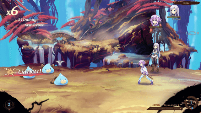 Super Neptunia RPG screenshot 3 for Nintendo Switch